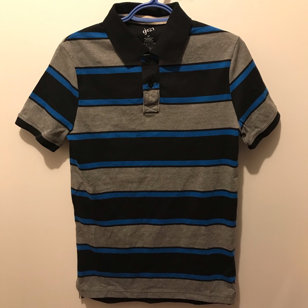 NWOT Striped Polo